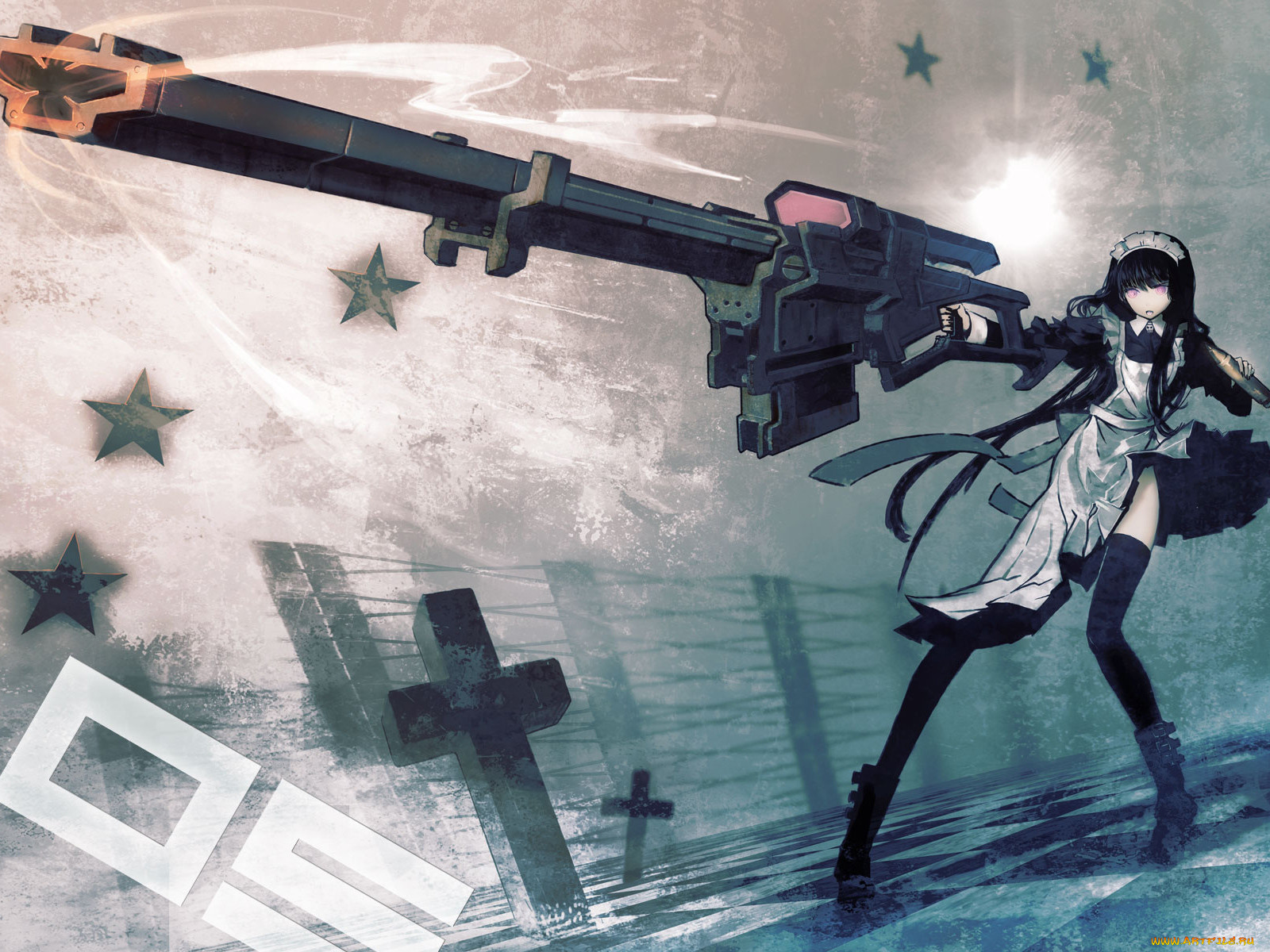 , black, rock, shooter